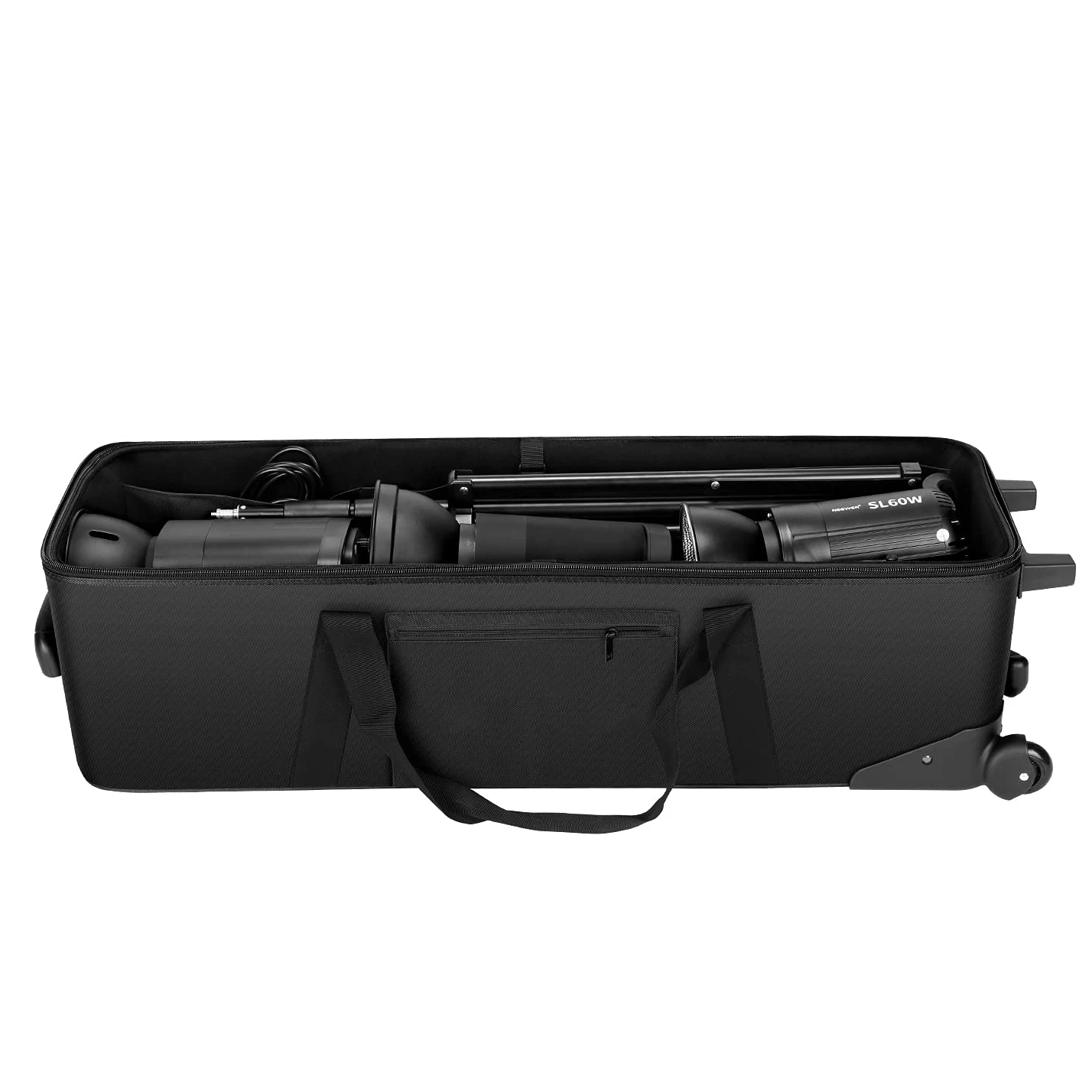 44,8x14,1x12,6 50 кг оборудование для фотостудии мягкий отсек тележка для камеры Сумка для переноски с колесами