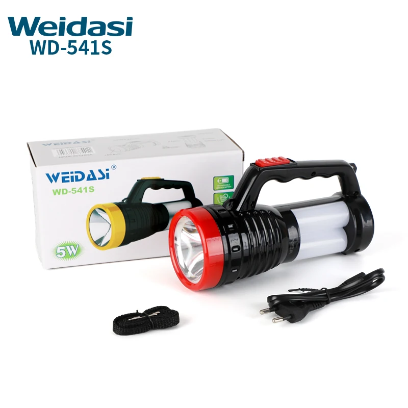 Wholesale Camping Lamp Long Runtime Handheld LED Search Light Rechargeable Powerful Led Hunting Searchlight