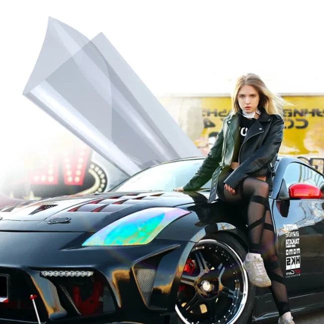 2ply High definition Anti-UV  Solar Auto Window Tint Film For Car Window Automobile Glass Film