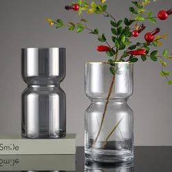 Top quality flower vase nordic glass vase glass vase for flowers