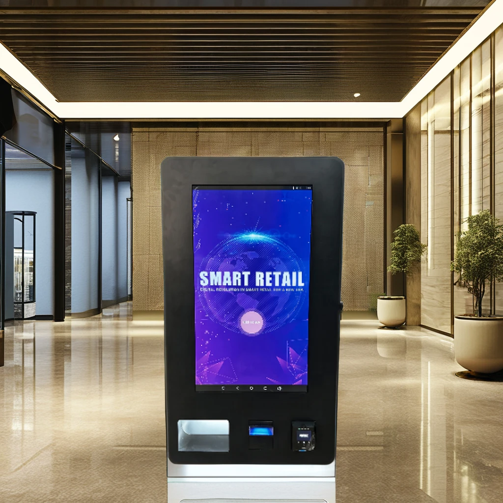 High Quality 32 inches Smart Mini Wall Mounted Vending Machine Automatic Customized Wrap For Free