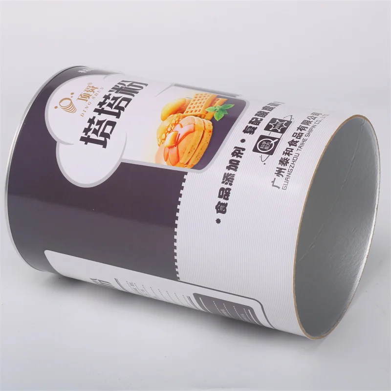 High Quality Environmental Paper Tube for Craft Chocolate and Powder Medicine Cylinder Packaging Box Food Package