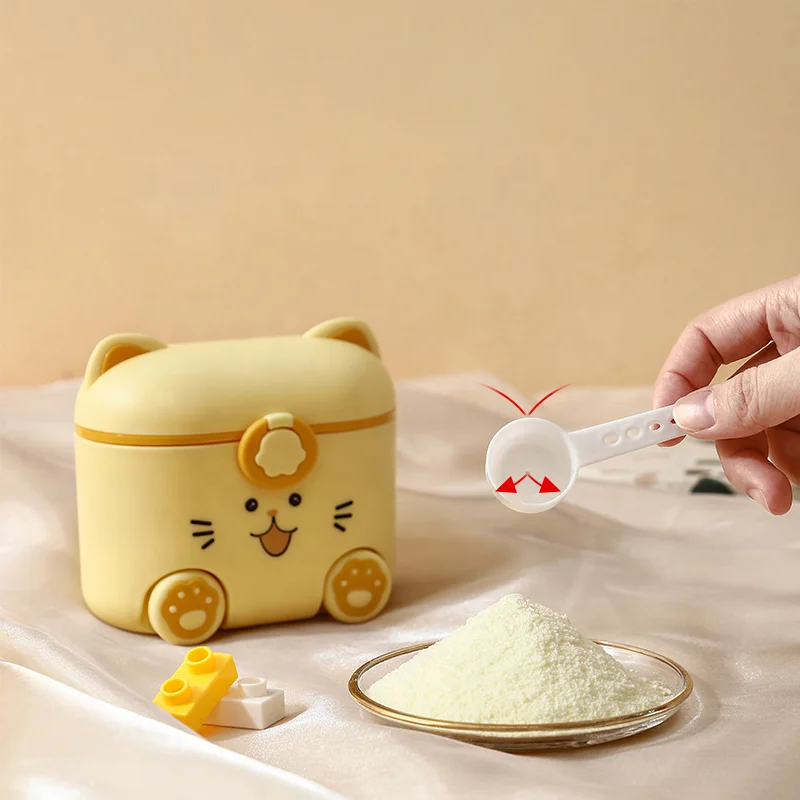 New Arrivals Baby Milk Powder Dispenser Baby Food Storage Box BPA Free Portable Baby Formula Container For Newborn