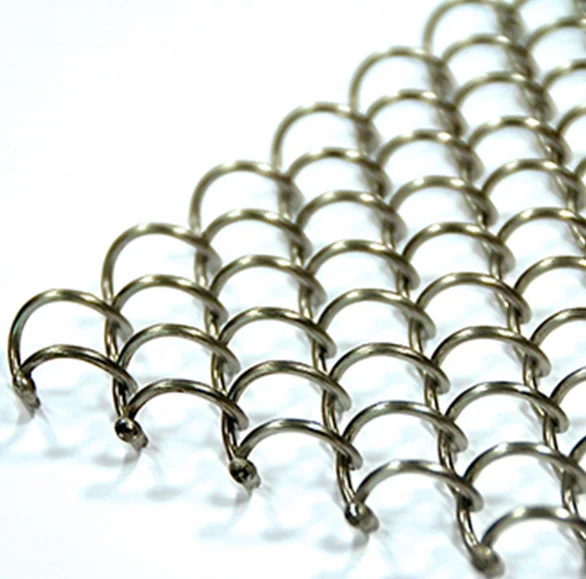 Stainless Steel Chain Mail Curtains Room Decoration Stainless Steel Aluminium Chain Link Metal Decorative Mesh Curtains