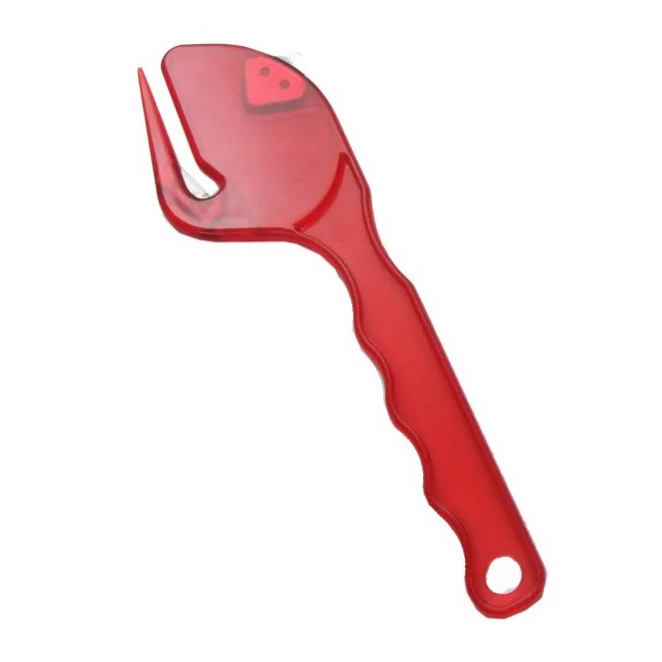 Mini Retractable Letter Opener Box Opener Knife with Keyring