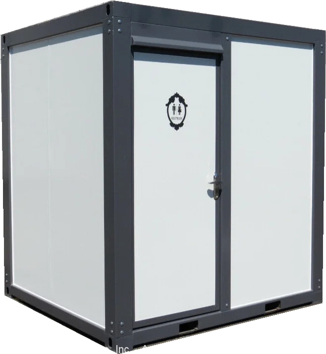 Portable full shower facilities public use container mobile toilet