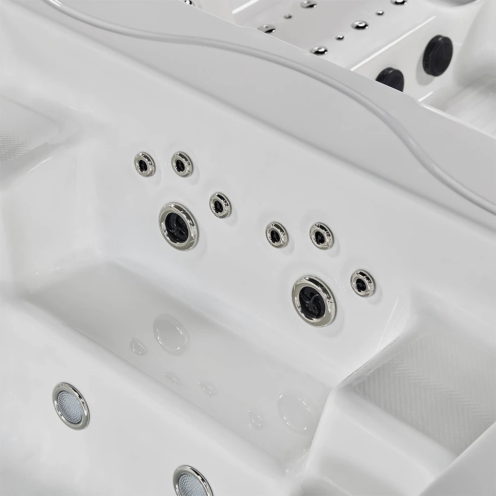 12m length largest fiberglass outdoor inground swimming pool spa hot tub built in pools in ground pool