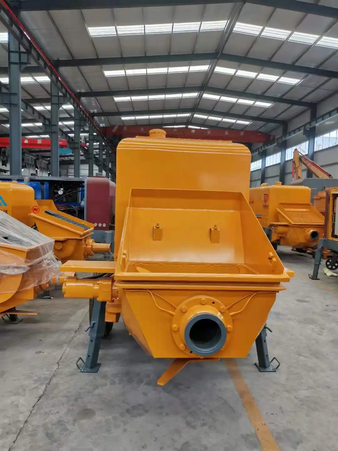 Factory Price 40m3/h Diesel concrete delivery pump Portable Trailer Mounted concrete conveying pump for sale in UAE