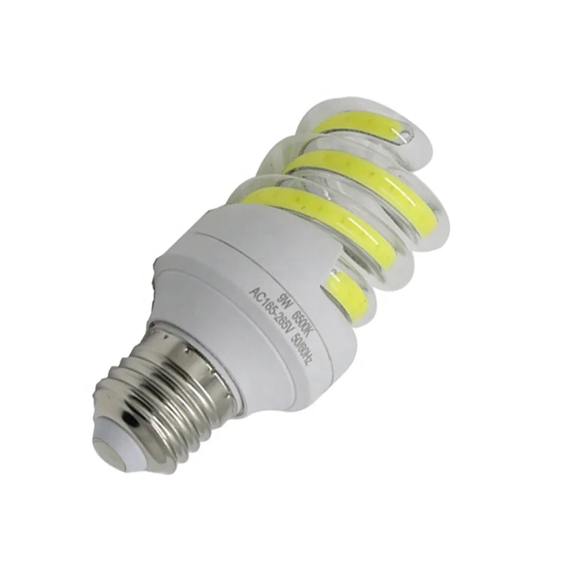 COB Spiral energy saving led lamp E27/B22 holder 2years warranty 9W 12W 18W 24W 32W 40W corn bulb