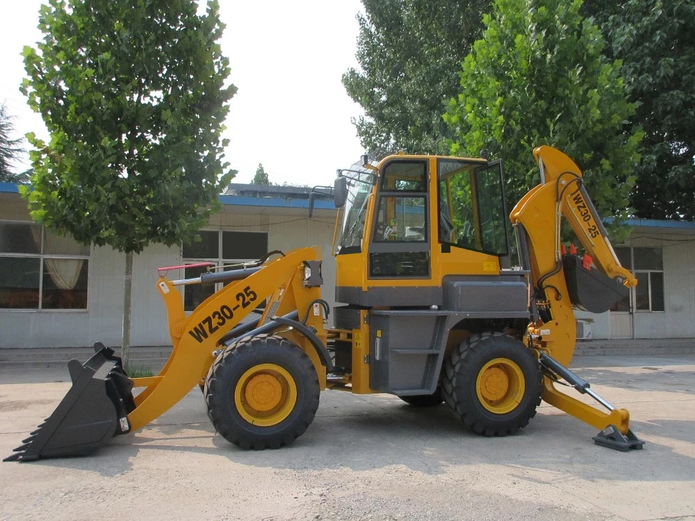 brand new hydraulic miniature excavator loader, backhoe loader