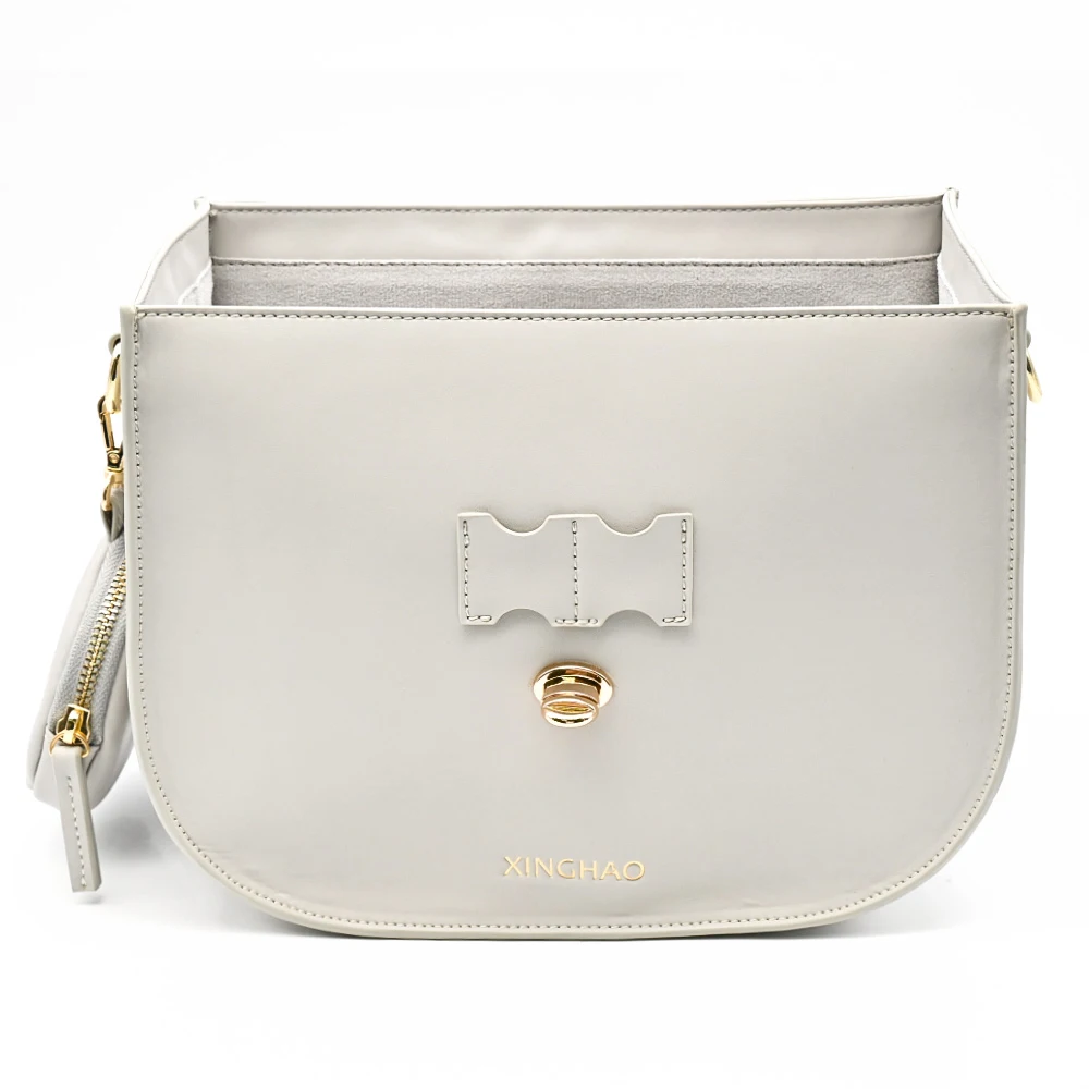 Custom Microfiber Leather Fashion Photographers DSLR Camera Crossbody Camera Bag