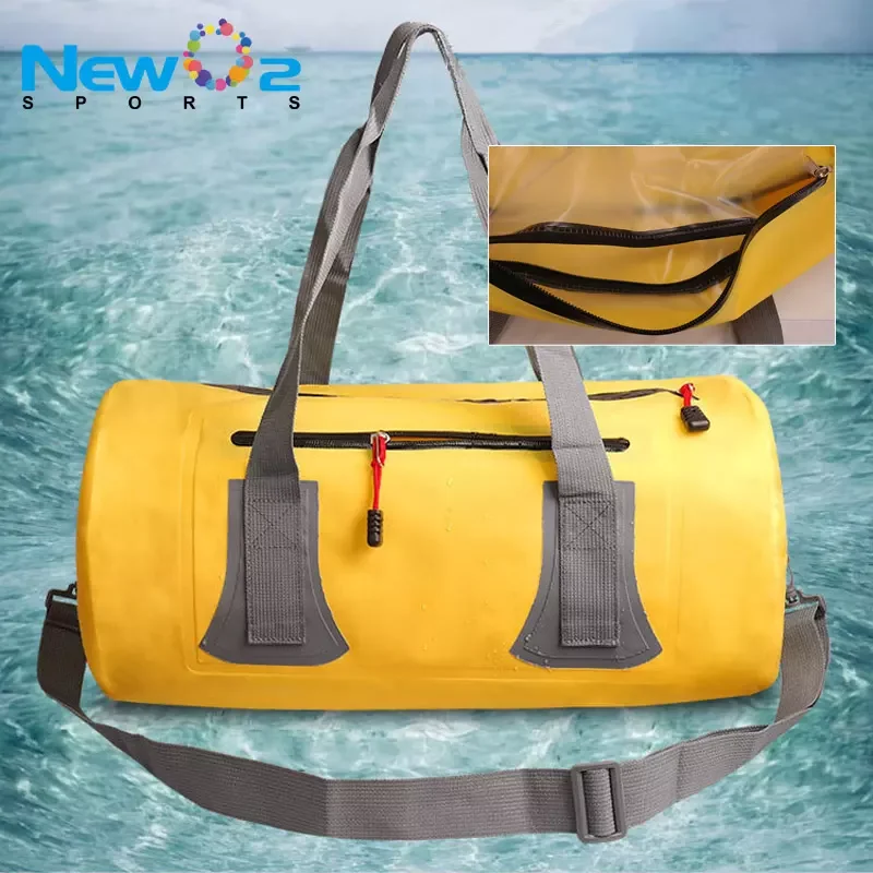 Tarpaulin Floating Sports Bag Custom Travel Kayaking Rafting Boating Hiking Camping and Fishing PVC Waterproof Dry Duffel Bag