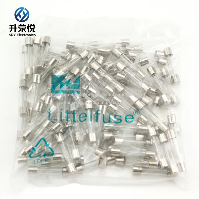 Littelfuse 0313008.MXP стеклянный предохранитель 8A 250V 6 3x32mm медленный