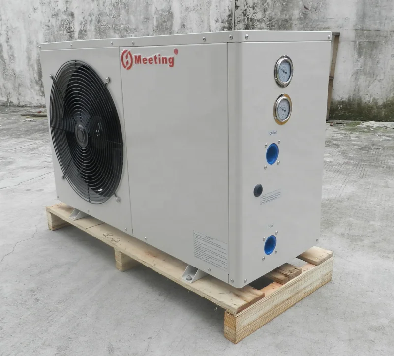 Wholesale price mini portable titanium heat exchanger 9KW swimming pool heater heat pump air to water