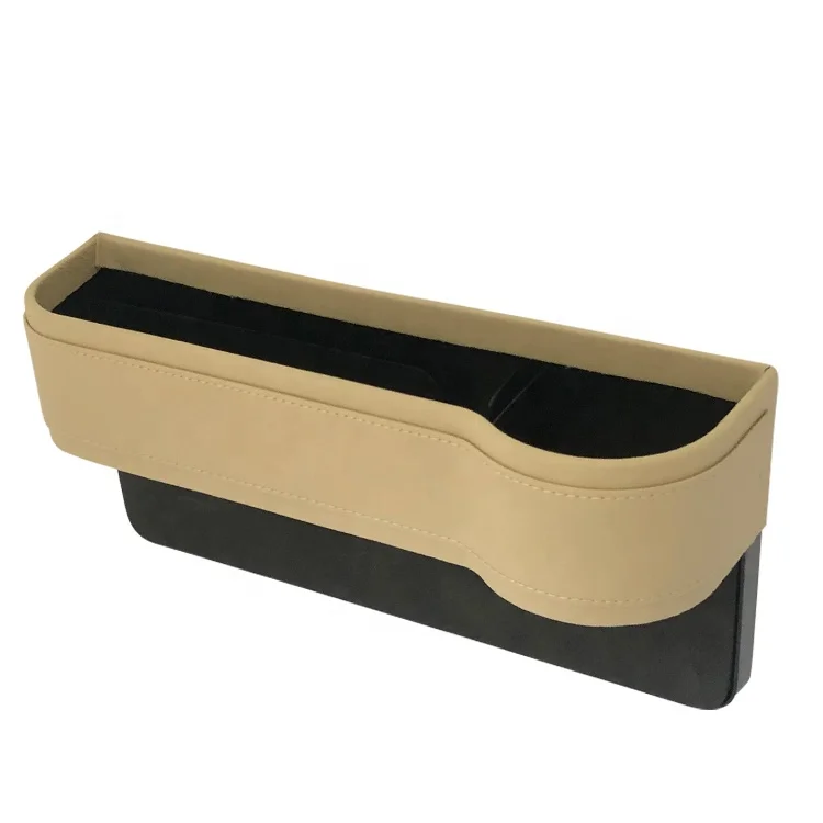 
Various colors of leather car console storage box seat side clearance packing box Amazon sales 