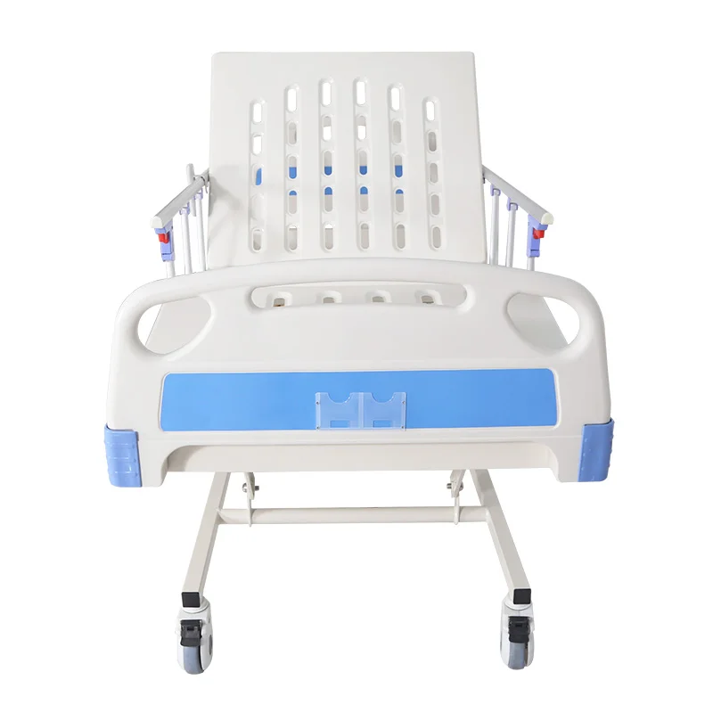 2021 hot sale for temporary isola multi functions 3 stainless folding cranks medical care hospital bed for patient