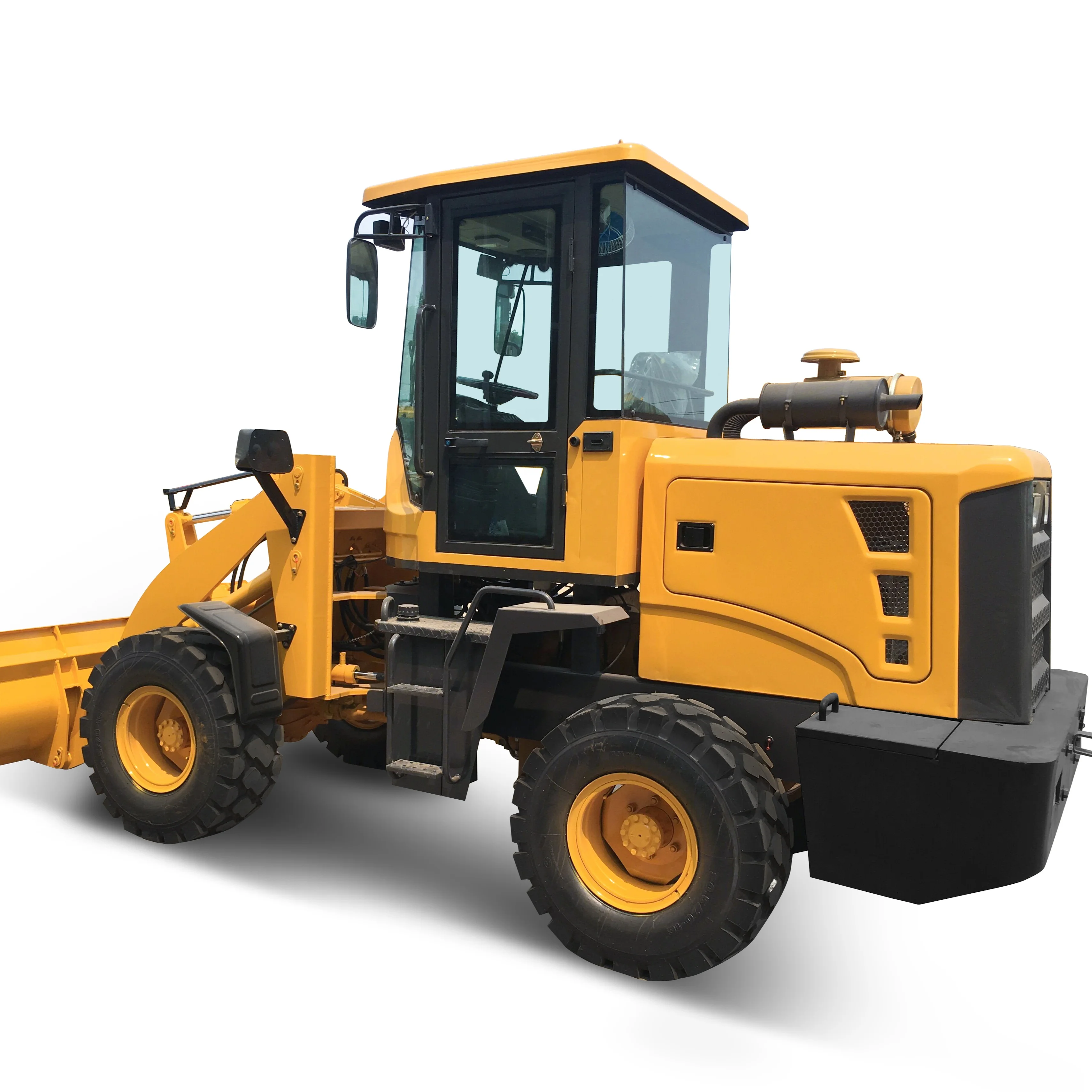 TS910 TS912 TS920 4wheel drive small wheel loader with different attachments for sales
