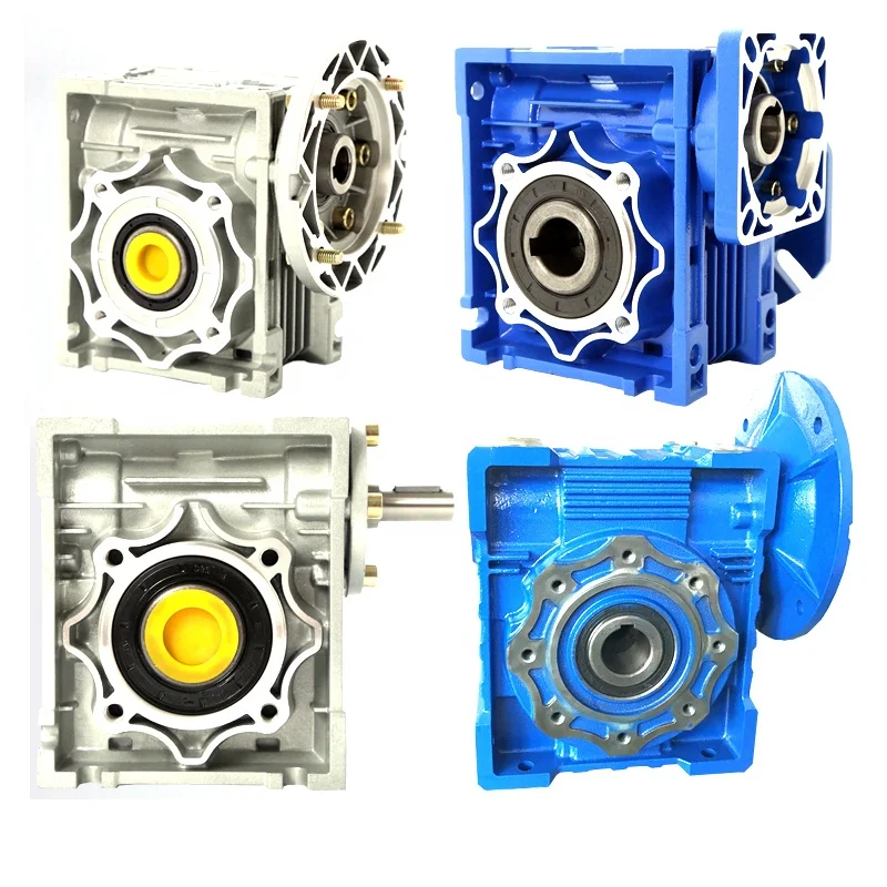 Industrial New Shape NMRV NRV Worm Gear Reducer Electric Motors Gearbox Speed Reducer For Marine Equipment
