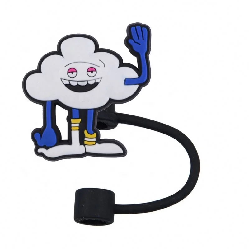New arrival Straw Toppers 10mml Cup cartoon Series straw cover