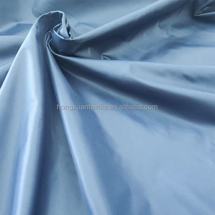 Textile fabric polyester material various color 190T taffeta