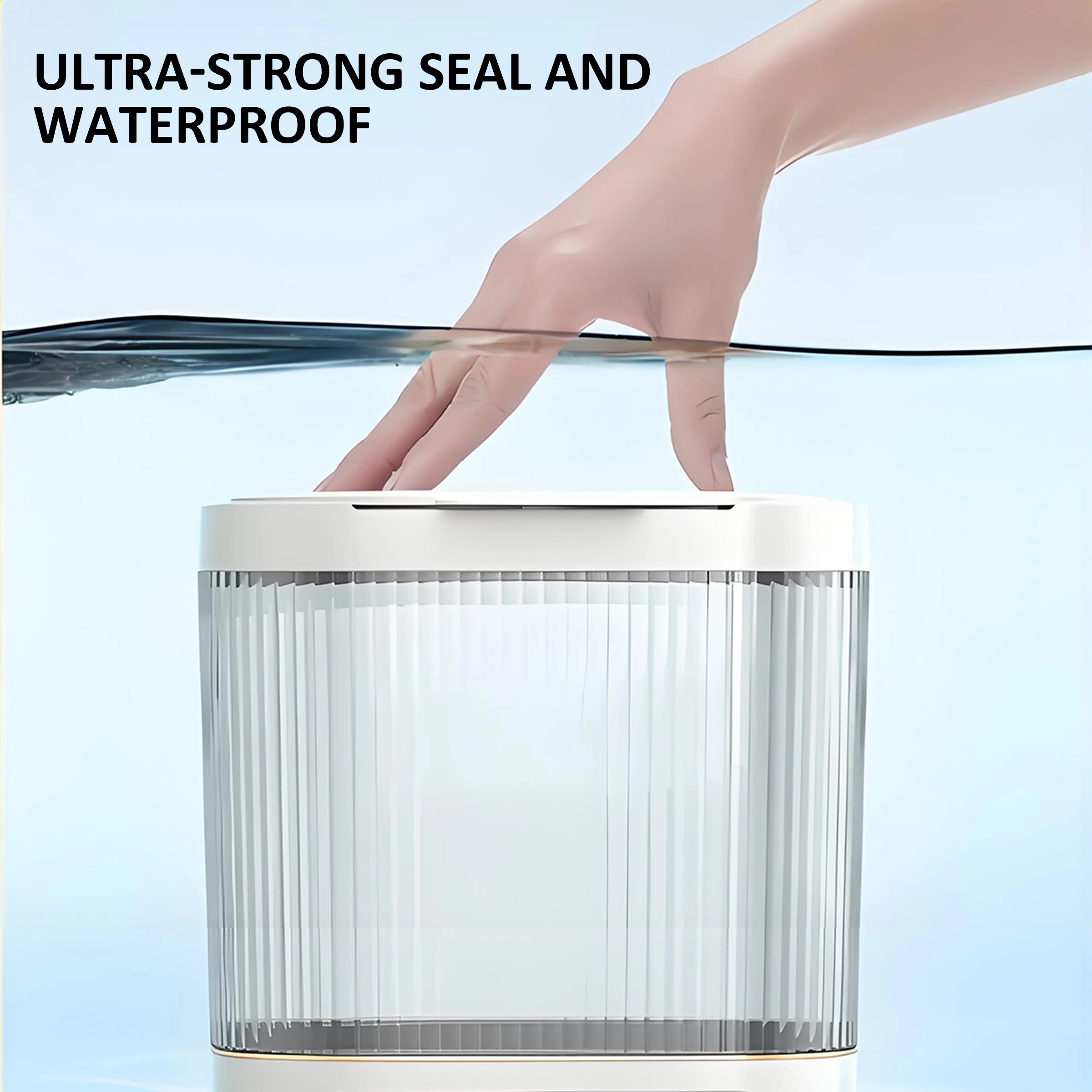 Big Capacity Moisture-Proof Insect-Proof Plastic Storage Jar Sealed Metered Grain Dispenser Kitchen Food Container PET Material