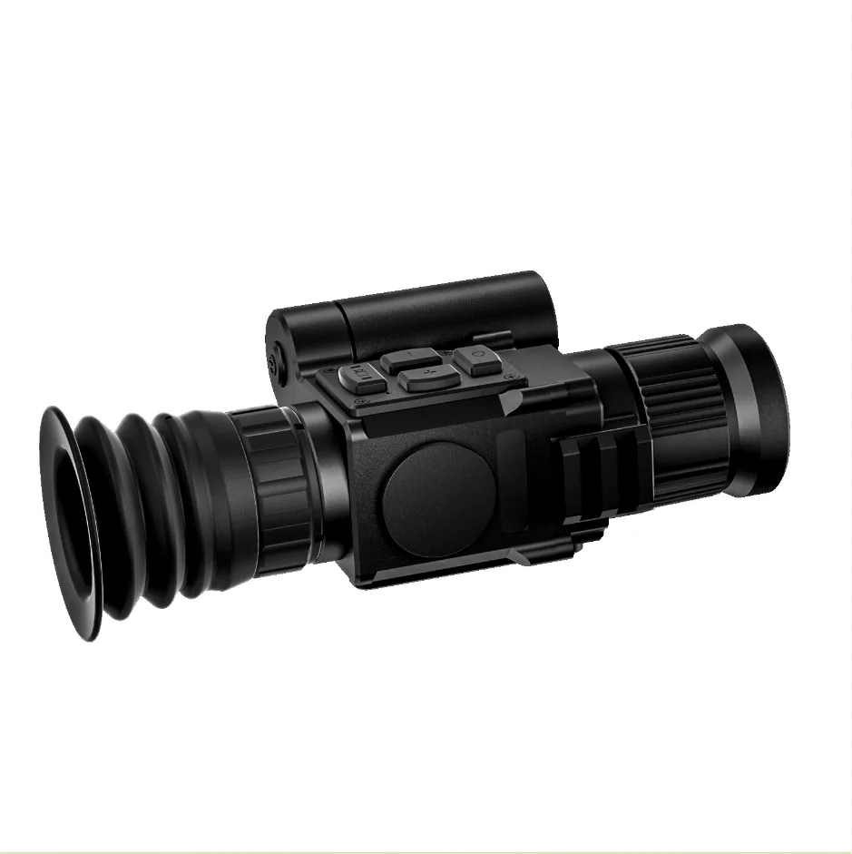 640 High-Definition Detection Distance 2500m thermal imaging scope night vision hunting with 4X and 8X Digital Zoom