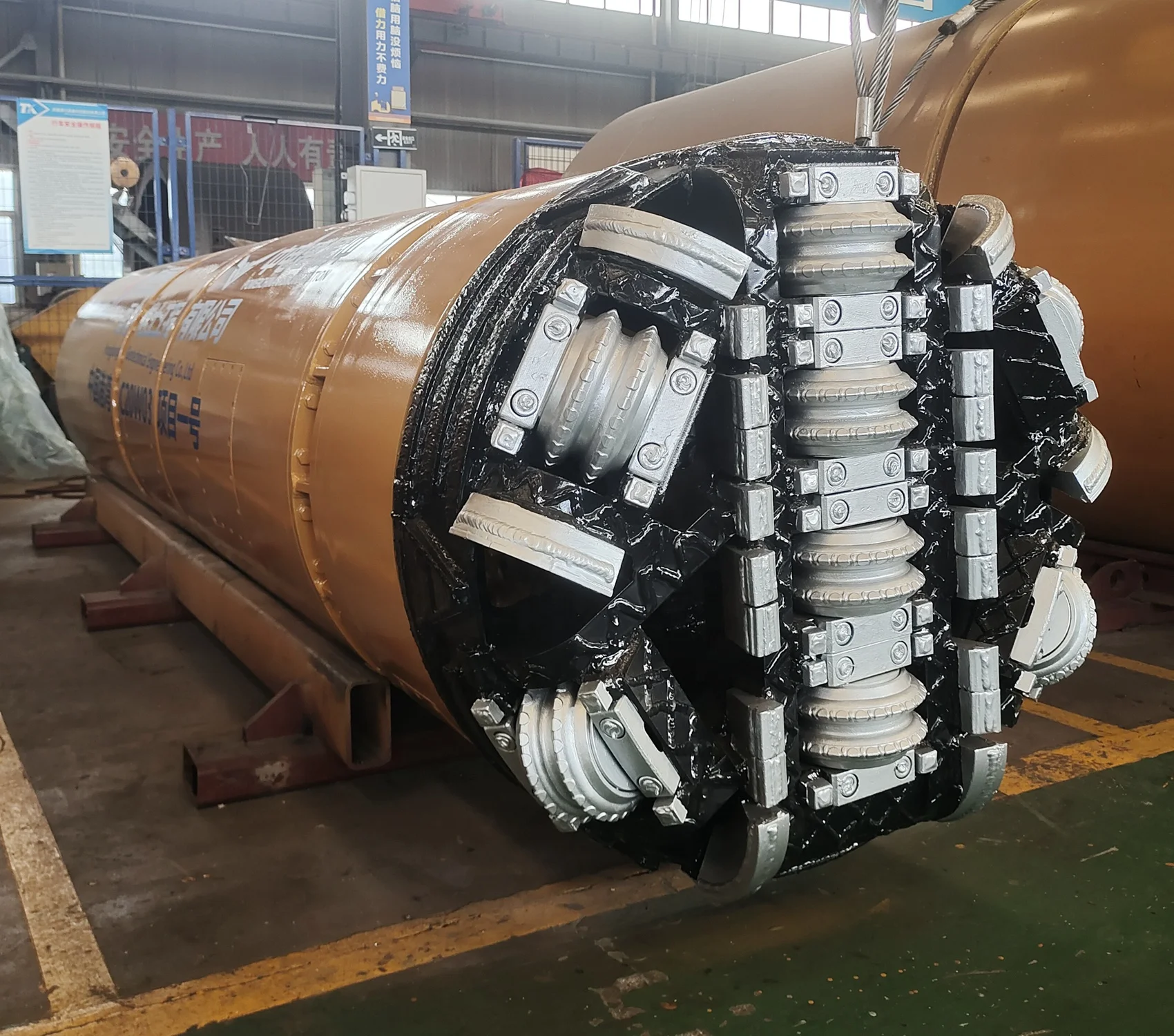 1200mm rock pipe jack tunnel boring machine tunnelier tbm