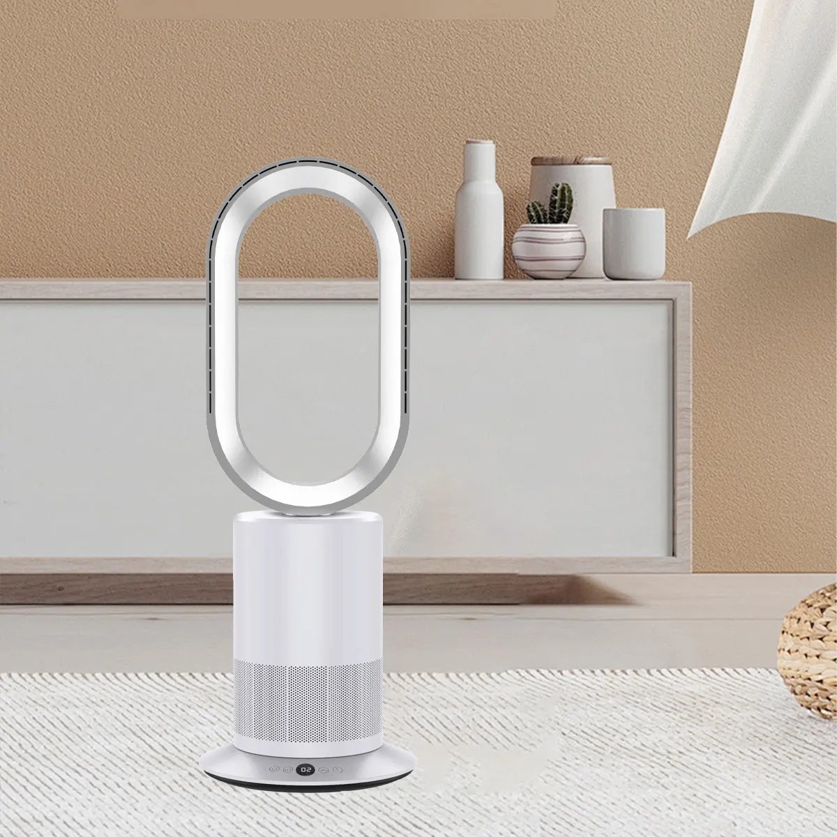 2024 CE CB 30 Inches household Air circulation kids pets cooler electric bladeless tower fan