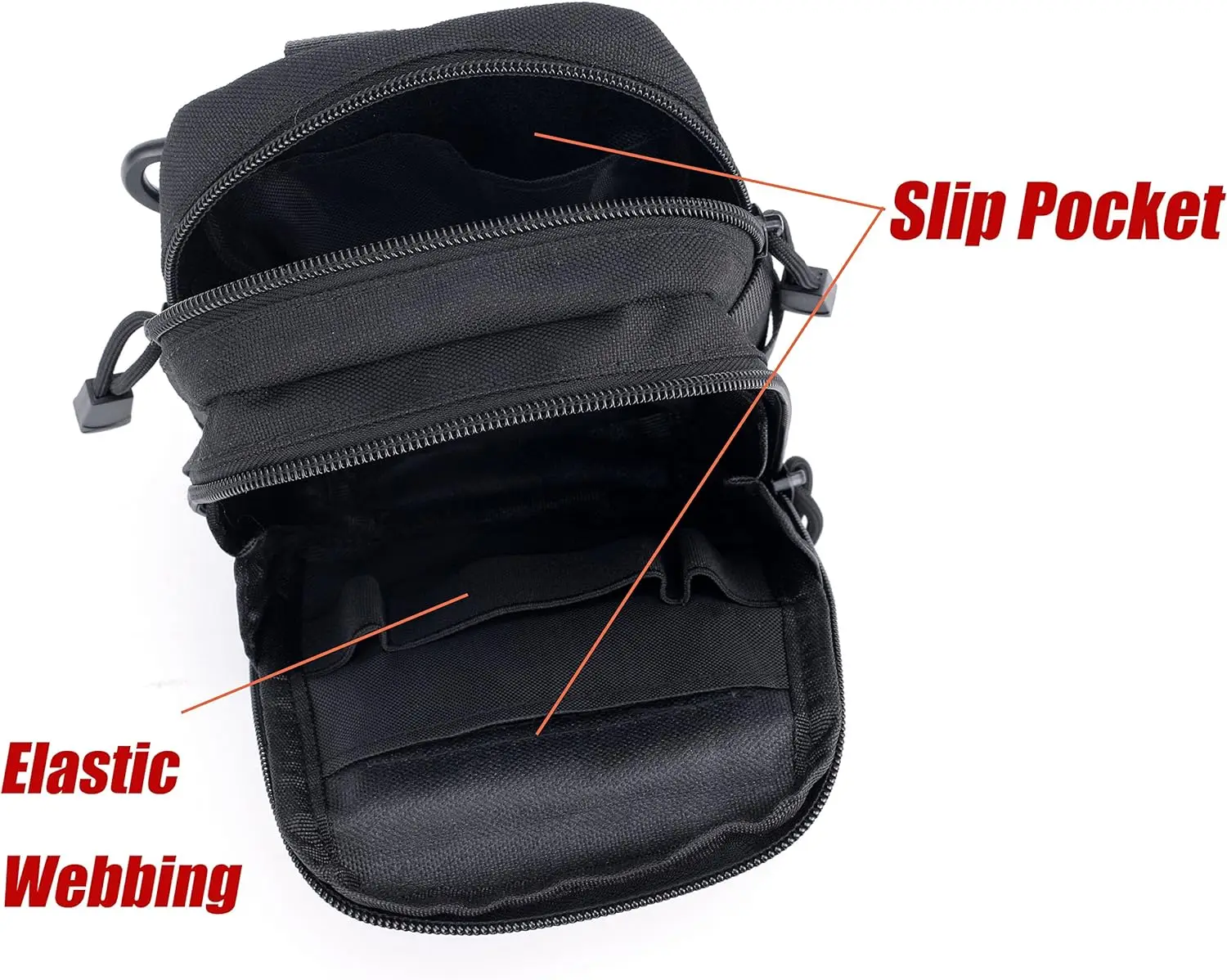 BSCI OEM Custom Waterproof Multipurpose Utility Waist Holster Combo Detachable Quick Release Molle Pouch Tactical Belt Bag
