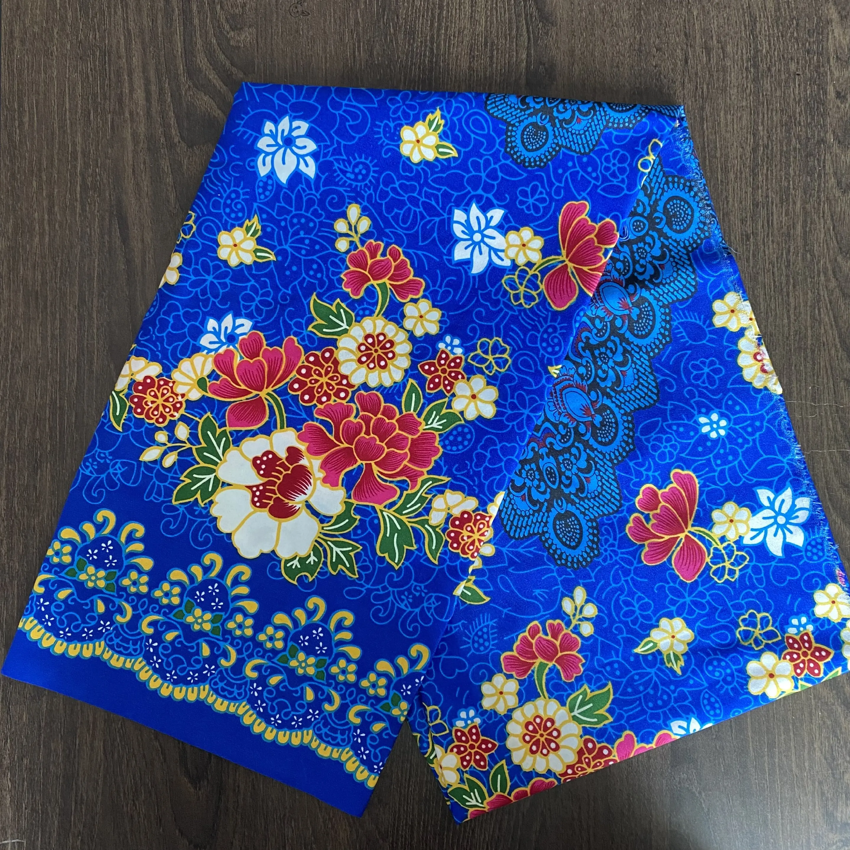 Wholesale sarong batik cheap price 100% polyester disperse print Cambodia