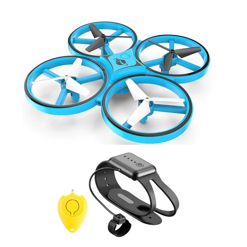 Mini 2.4G 4CH 6 Axis LED drone RC Quadcopter Toy yellow