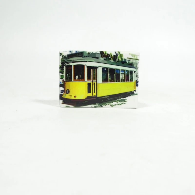 Magnet Souvenir Tourist Resin Fridge Magnet Bus 3d Fridge Home Decoration Promote Products