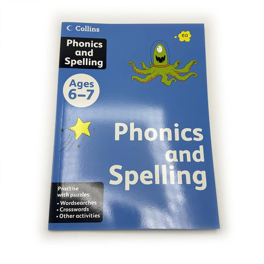 Custom School English French Textbook Printing Softcover Books Full Color Kids Educational Book Cheap Textbook For Students