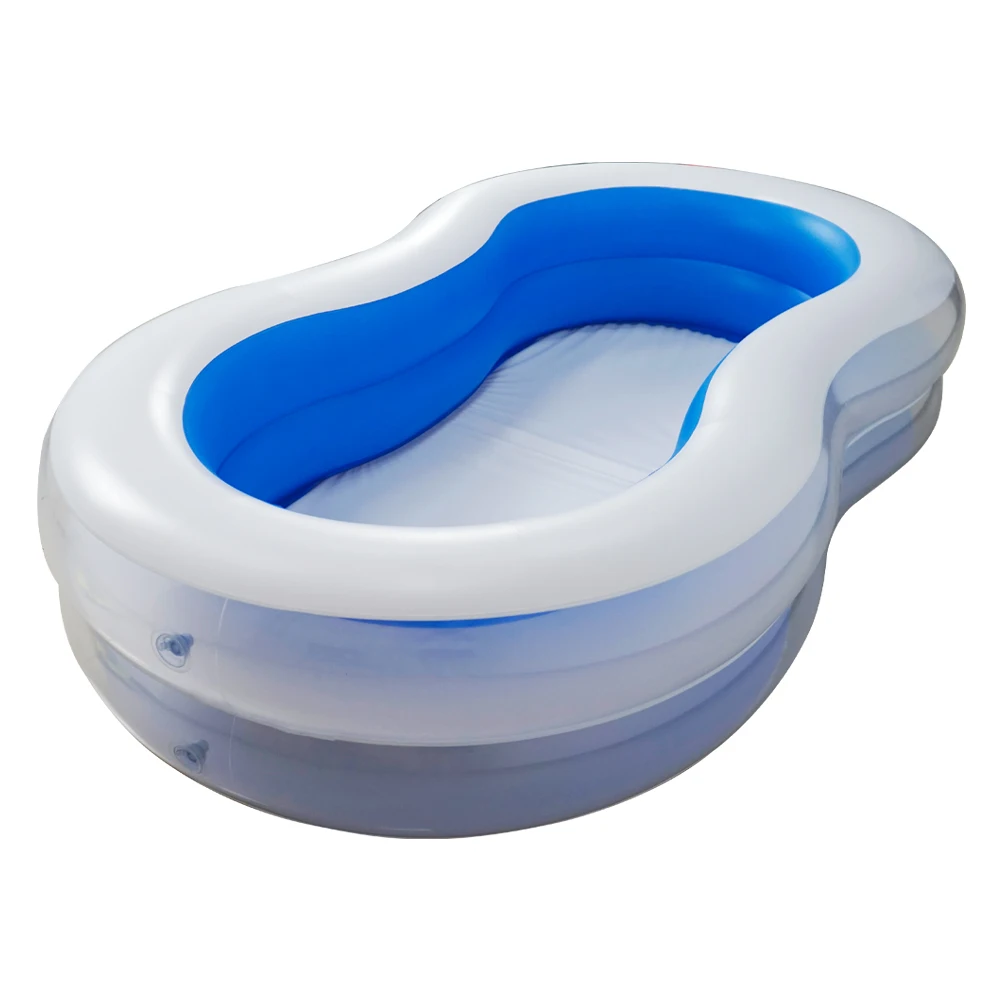 В форме цифры восемь; Семейный надувной бассейн утолщенный Расширенный детский рыболовный бассейн Easy набор плавательный бассейн
