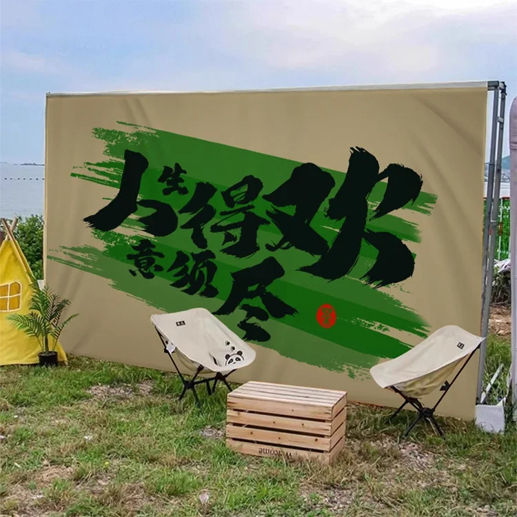 Wholesale Custom Linen Advertising Banners Personalized Flags Sublimation Blank Pennants