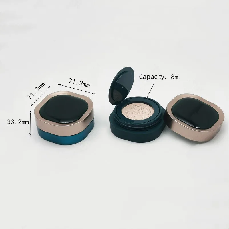 Luxury Make-up Packaging Labeling Air Cushion Box Round Corner Cute Liquid Foundation Concealer B.B Cream C.C Cream Case Box 8g