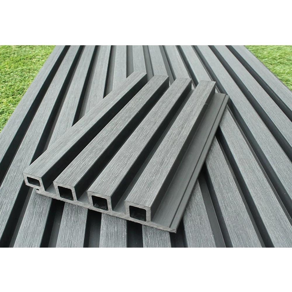 wpc co extrusion wall panels 3D wall cladding decoration PE shield composite wall planks