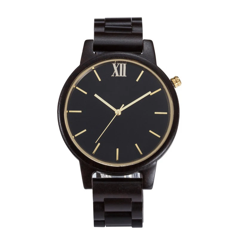 Unisex Watch Fashion Wood Watch Personalized Colorful Nylon Strap Wooden Watches for Men and Women