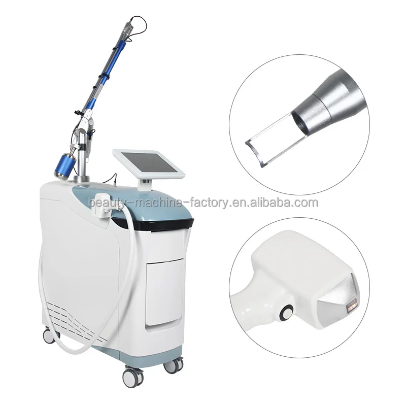 2 IN 1Picosecond triple wavelength removal YAG nd yag laser q switched tattoo Carbon peel +808 diode laser hair machine