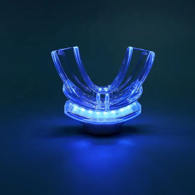 OEM ODM Портативные 8 лампочек для отбеливания зубов светодиодные мини-фонари с частной этикеткой