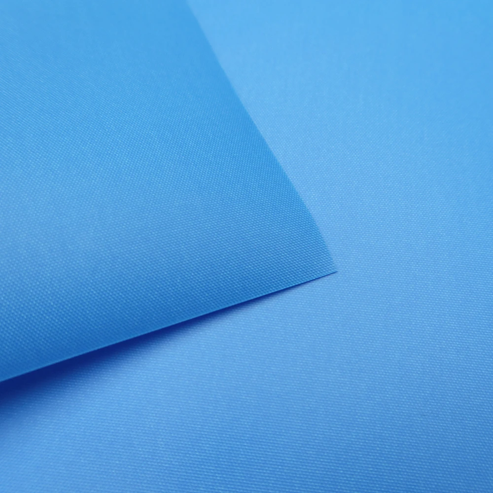 Высококачественная голубая ламинированная двухсторонняя надувная лодка из ТПУ 420D и нейлона и ткань для отдыха на открытом воздухе