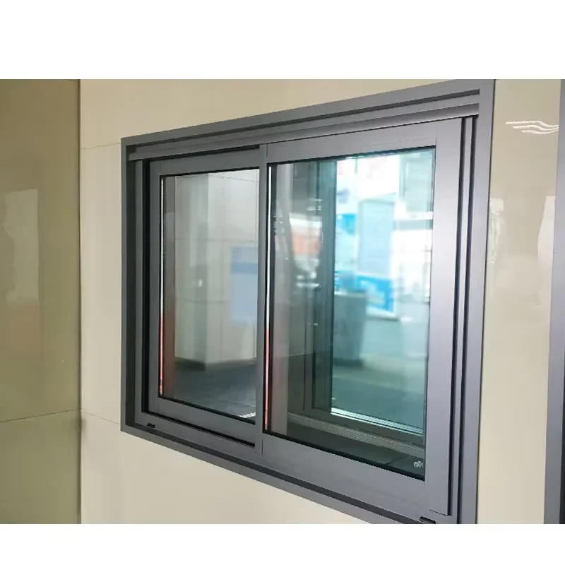 Modern Sliding Windows and Doors Aluminium Alloy & PVC House Designs with Grill Design Glass Window