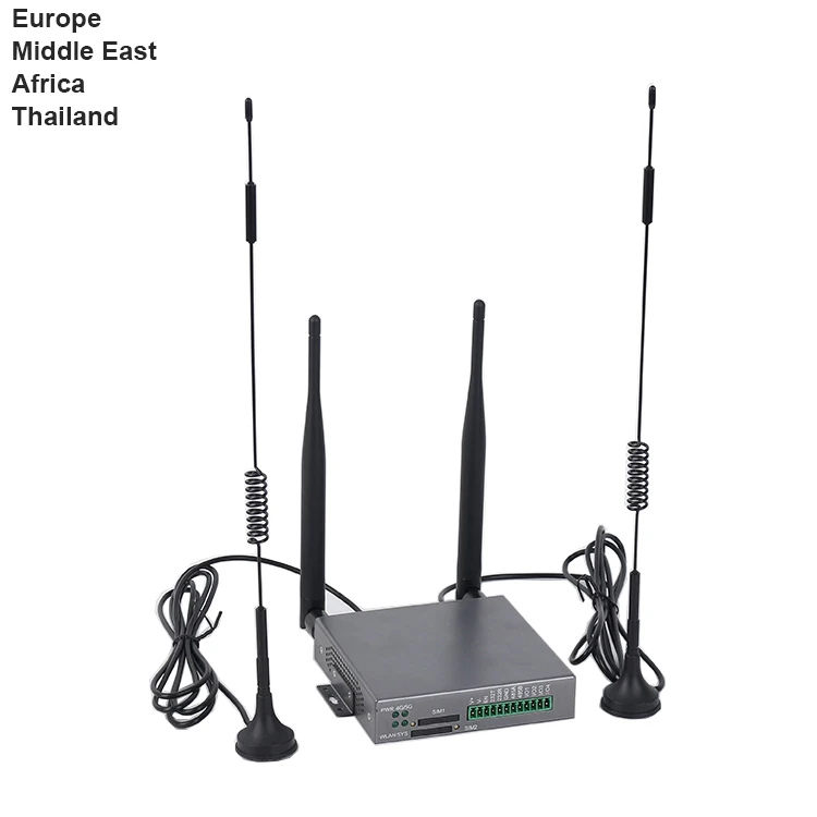 
Emea Thailand 2 Lan DTU Industrial Router Dual Sim Voip 4G Lte Router Dual Sim Router Dual Sim 4G 