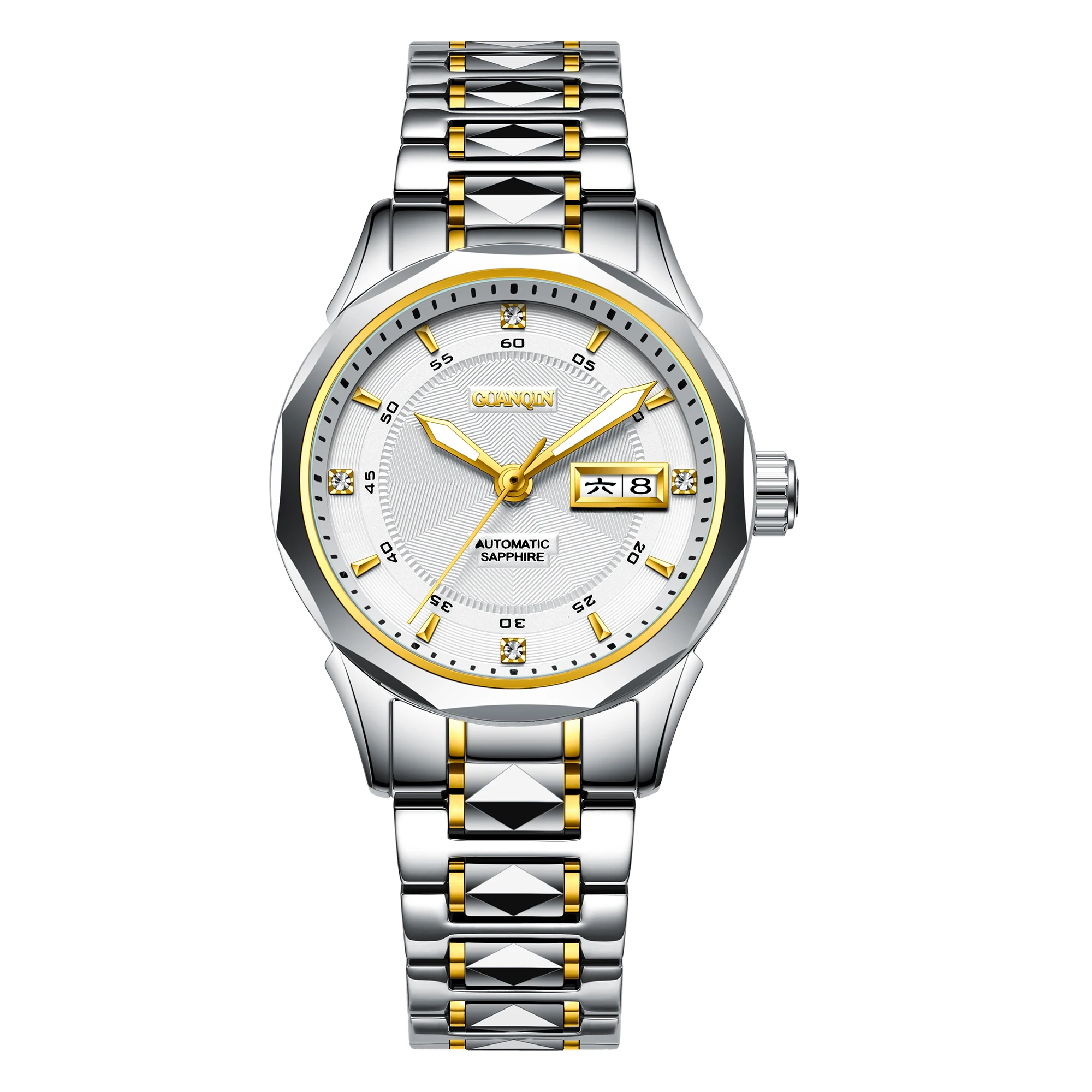 OEM женские автоматические часы Последние Механические Женские Подарочные сетчатые часы с ремешком