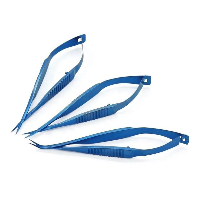 ophthlamic surgical instruments eye  Iris scissors with curved tips