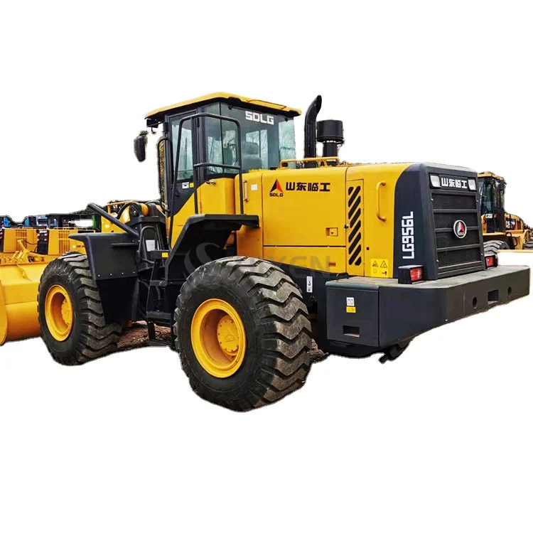Chinese Brand Wheel Loader Sdlg956L Powerful Used Construction Machinery Front End Loader 856h Clg856 Cat 966h LG956 in Stock