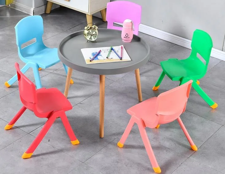 Wholesale Custom Cheap Price Preschool Stackable School Children Kids Plastic Chairs Kindergarten Furniture