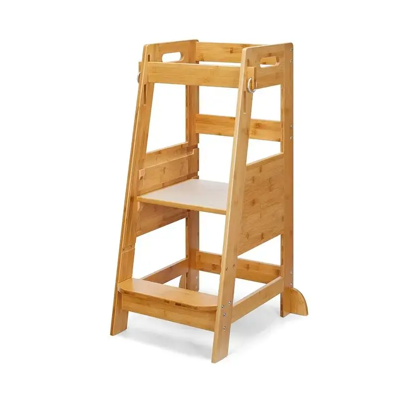 Montessori Collapsible Adjustable Tower Torre De Aprendizaje Montessori Kitchen Stool Step Learning Tower