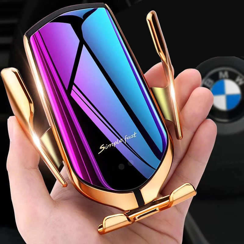 New Product Car Charger Oem Factory Custom Wholesale 10W 8Mm Distance Sensing Can Be Charged With Shell Charging Car Charger