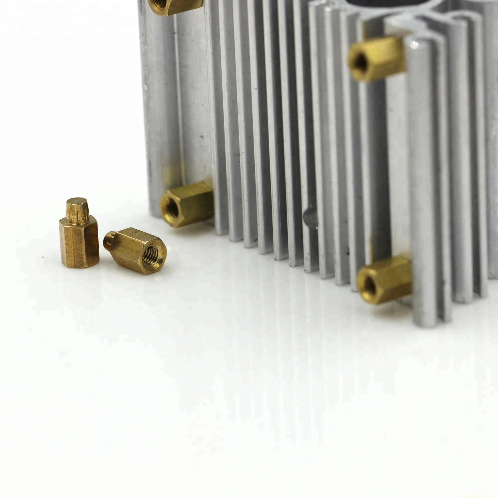 Free Sample customized thread hex brass aluminum stainless steel male female support standoff spacer